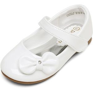 NWOT White Patent Leather Mary Jane Dress Flats- Baby size 6